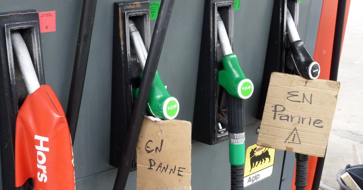 Essence il reste du sans plomb 95 chez Agip