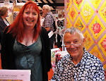 Me and Kaffe Fassett at the Festival Of Quilts 2010