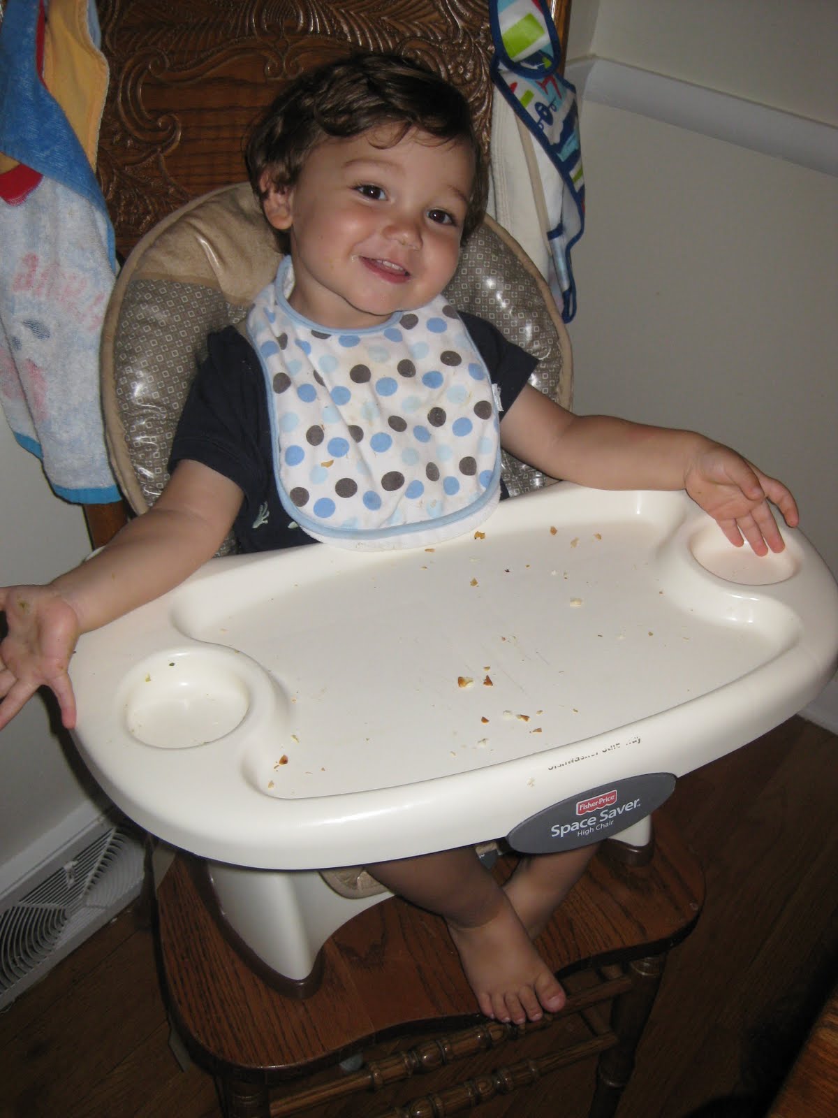 Hannemaniacs Out of the High Chair