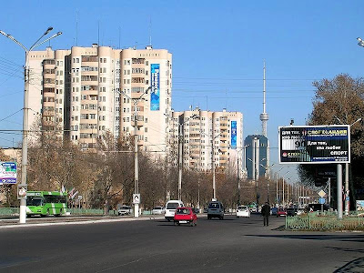 A Tashkent street