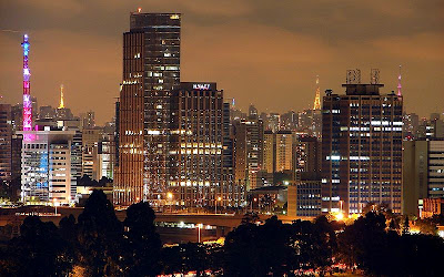 Sao Paulo night view