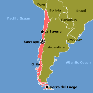 Map Of Chile