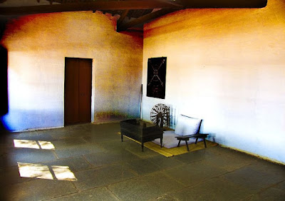 Mahatma Gandhi's room  in Sabarmati ashram