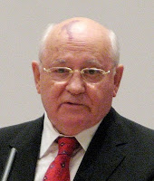 Michail Gorbatschow affected by Nevus flammeus