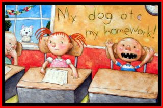 the dog ate my homework the dog ate my homework