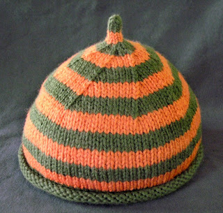 Ravelry: Crochet Brim Knitted Hat pattern by Lucia Tedesco