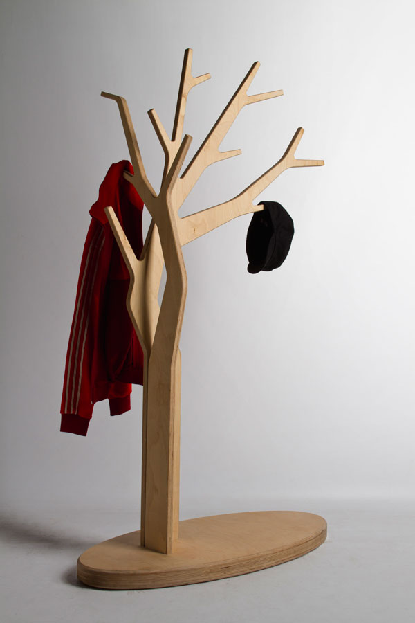 Tree coat stand