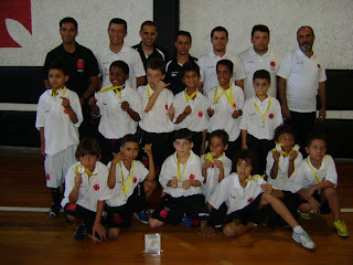 Vasco Campeão do Torneio Brasil-Espanha de Futsal Sub-8 de 2008