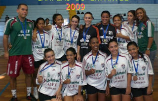 Fluminense Bicampeão Estadual Infantil Feminino de Handebol de 2009