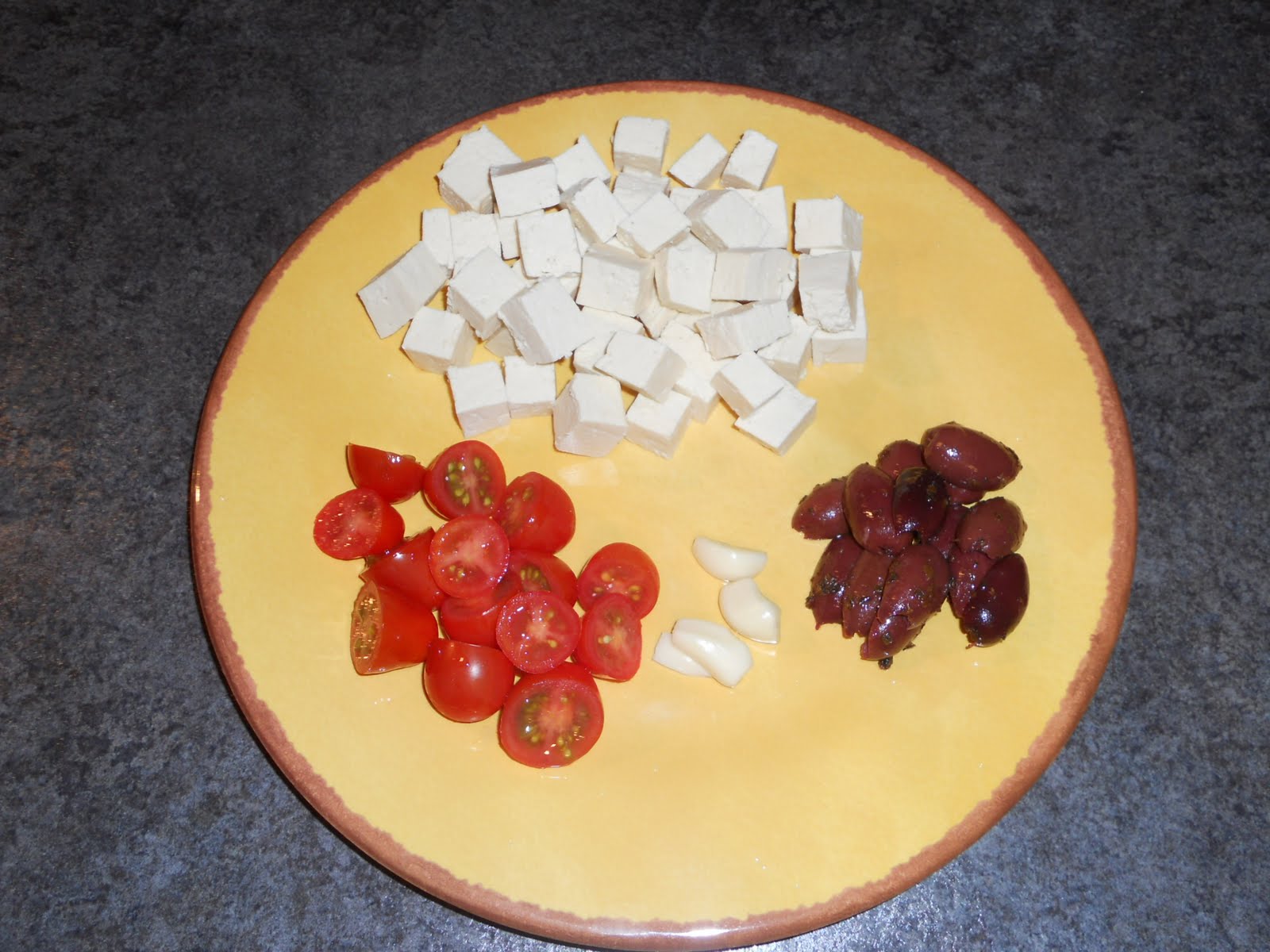 Czech Vegan (in America): Marinated Tofu Cheese
