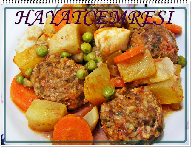 HAYATCEMRESİ FIRINDA SEBZELİ KÖFTE
