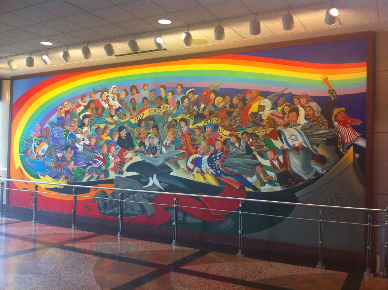 2065 Miles of Blonde DIA and Mural 2