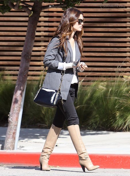 mid calf boots with heel outfits