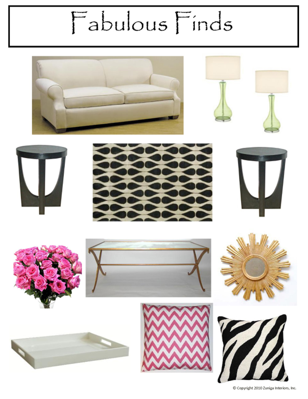 ZUNIGA INTERIORS Fabulous Finds...For Friday...And A Fabulous Quote...