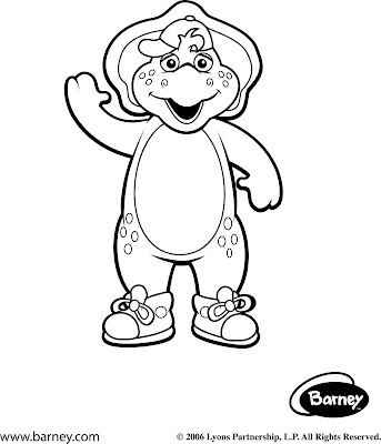 VIZIO BLOG BARNEY PRINTABLES - Bj3 