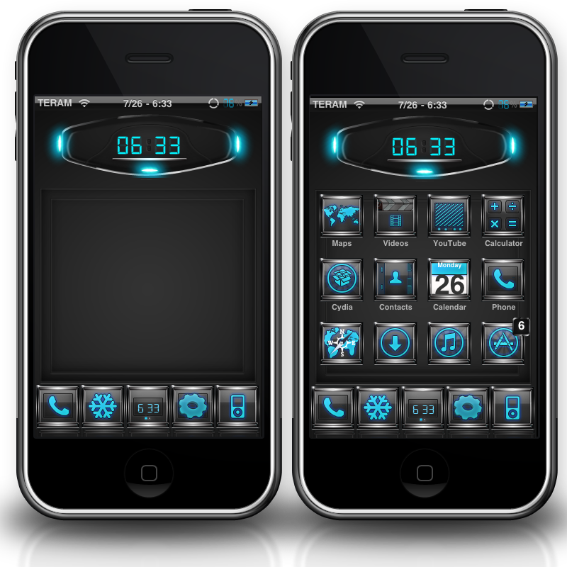 Jailbreak Central Themes for iPhone