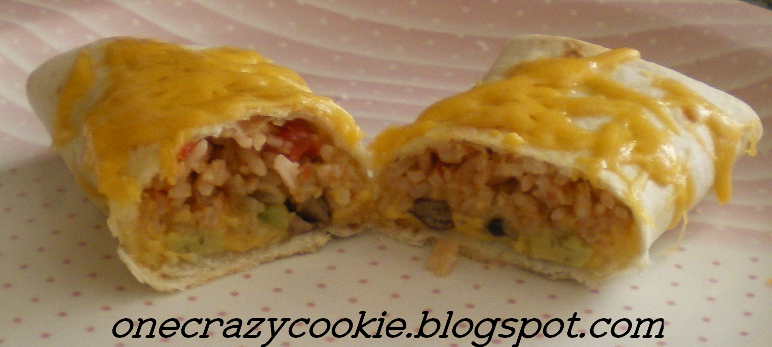 Baked Black Bean & Cheese Burritos