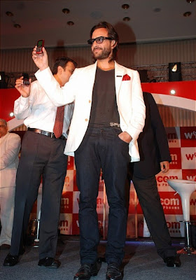 Saif Ali Khan at the launch of Wyncom Mobile