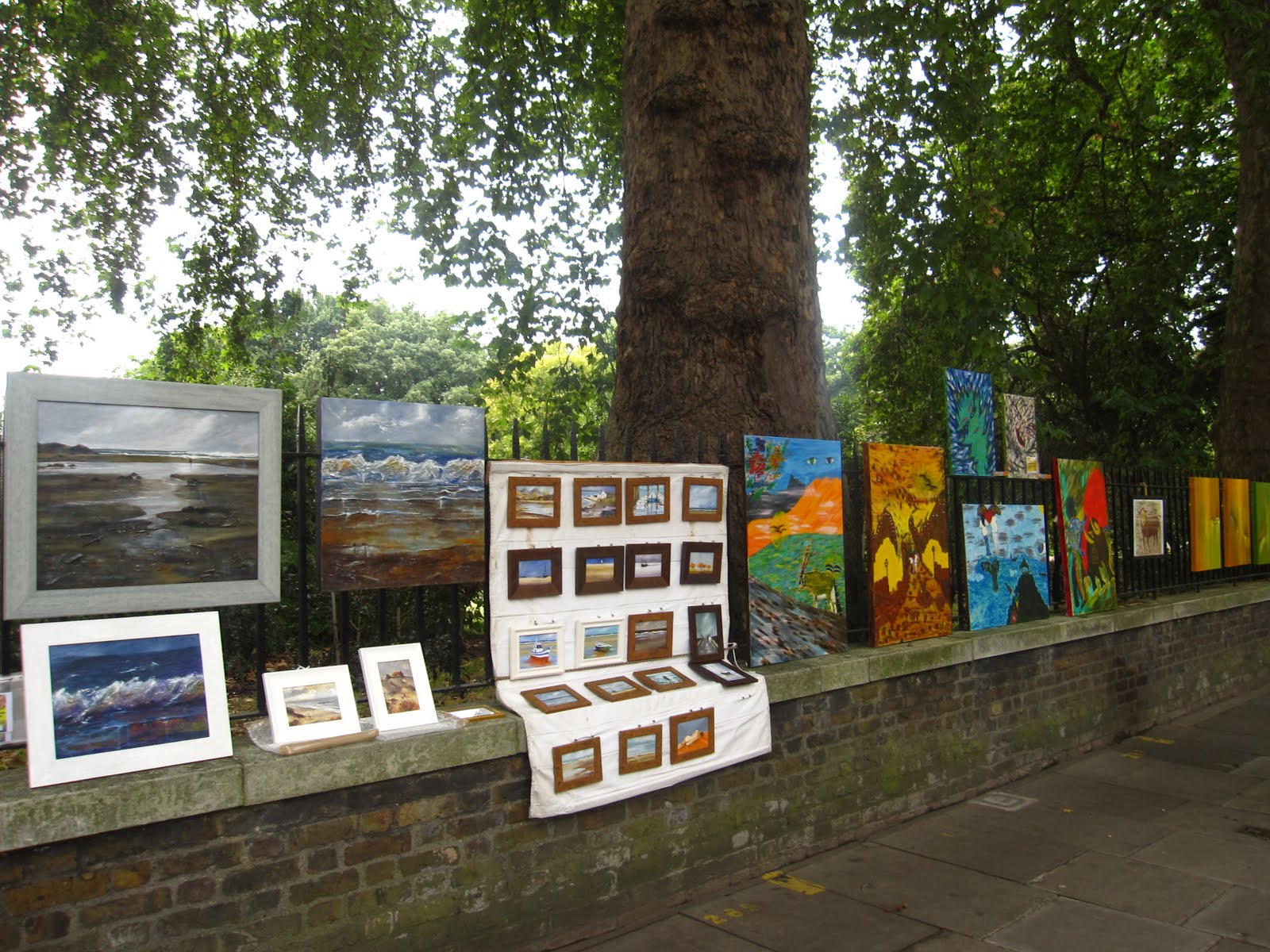 Minding the Gaps Lesson Learned TFLBayswater Art Market and Peter Pan!