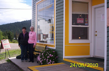 Shopping in Wells, B.C.