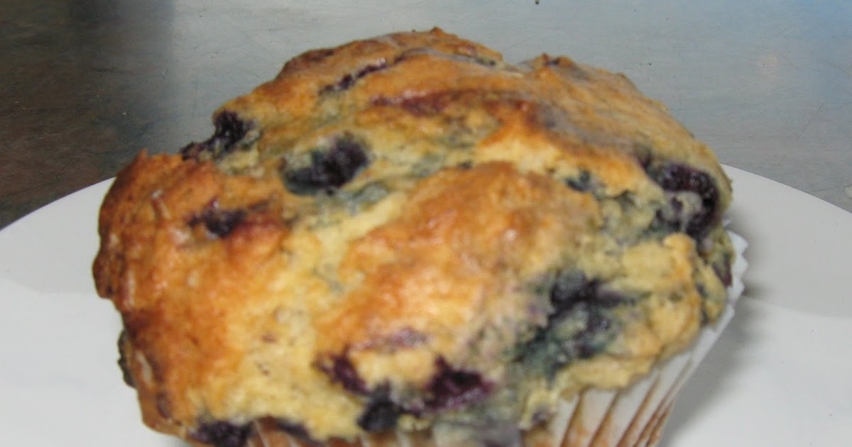 Les douceurs de genny MUFFIN AUX BLEUETS ET GRUAU