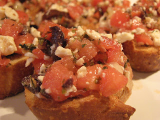 recettes entrees BRUCHETTA GOBERGE ET AVOCAT (EXPRESS)