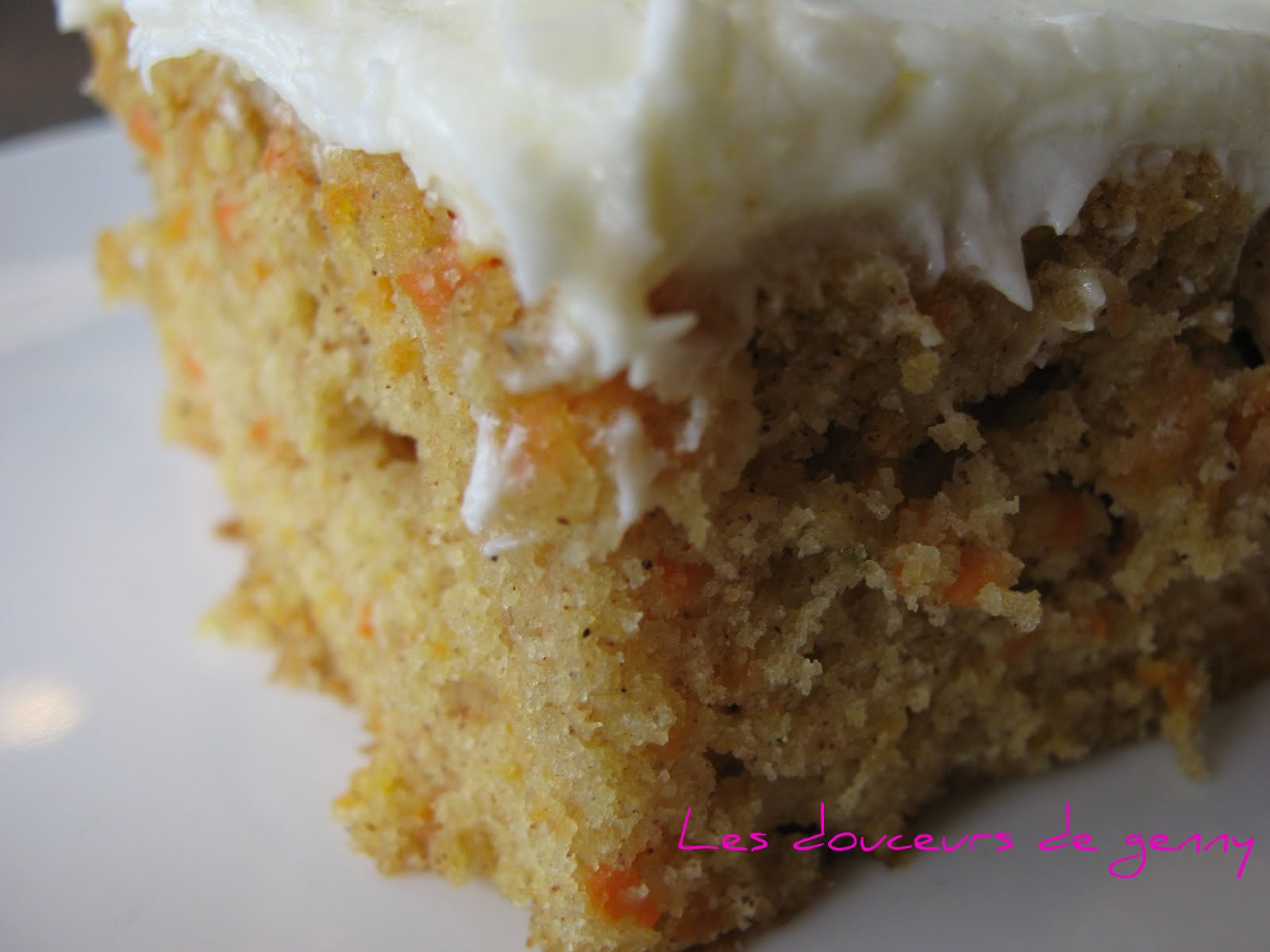 Les douceurs de genny GÂTEAU AUX CAROTTES (mayonnaise) Les douceurs de genny GÂTEAU AUX CAROTTES (mayonnaise)