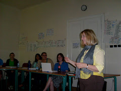 Andrea Telling at Charles University ,Prague,Czech Republic