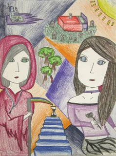 Tamara Hallock Art Teaching Portfolio: Middle School- Grade 6 Chagall ...