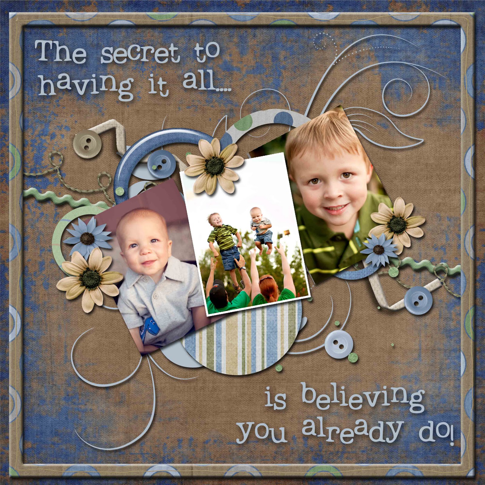 Memories by Design Scrapbook Samples