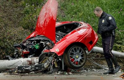 Kecelakaan Maut Ferrari Dengan Porsche GAMBAR MODIFIKASI 