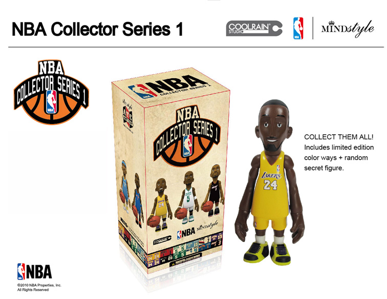 J.ME. (￣ε(#￣): MINDstyle x coolrain - NBA Collector Series 1