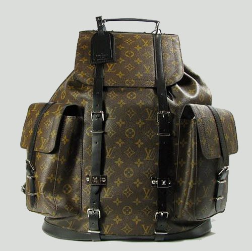 Christopher backpack leather bag Louis Vuitton Multicolour in Leather -  33987141