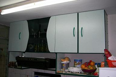 Cocina Melamina y Vidrio