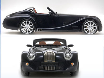 The panels can be stored conveniently in the boot Morgan Aero SuperSports