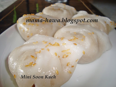 Sometimes things doesnt happen the way we want: Mini Soon Kueh