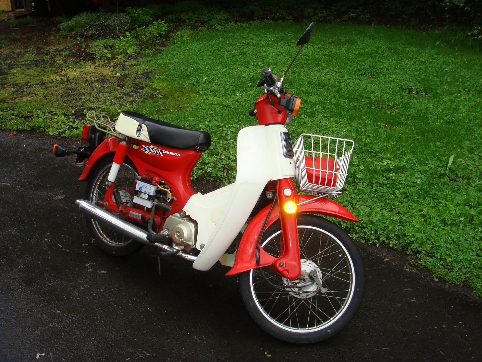 The View From Over The Handlebars: 1982 Honda C70 Passport Restoration