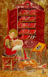 Cassiodorus in His Library