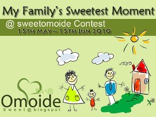 MY FAMILY'S SWEETEST MOMENT @ SWEETOMOIDE CONTEST