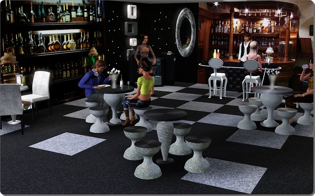 My Sims 3 Blog New Bar Set by Helen