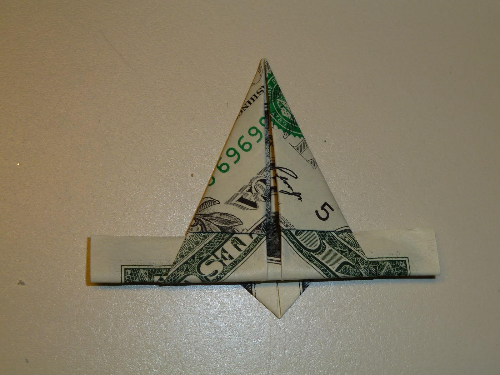 CRYSTAL CLEAR You can make a five dollar origami star