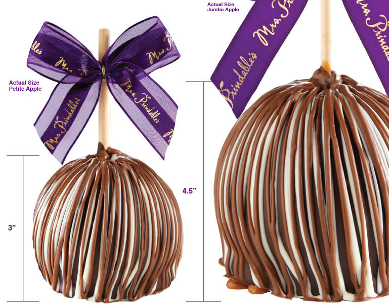 Mrs. Prindable’s Gourmet Jumbo Caramel Apples- A Delectable Treat to