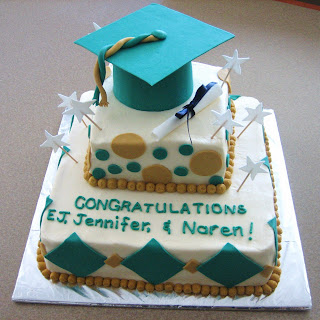 Striving for Confection Perfection: UNCC Graduation Cake