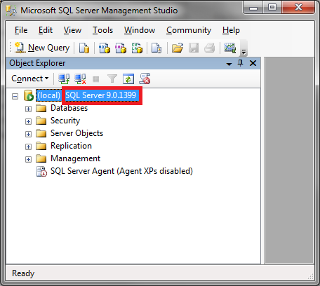Softminer.Net: How to find your SQL server version