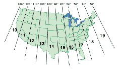 Offroading Home: GPS Maps 105: Northing, Easting and Mercators Oh My