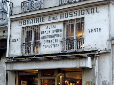 Fassade Librairie Eug. Rossignol