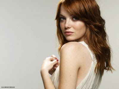 emma stone hair color. emma stone red hair color.