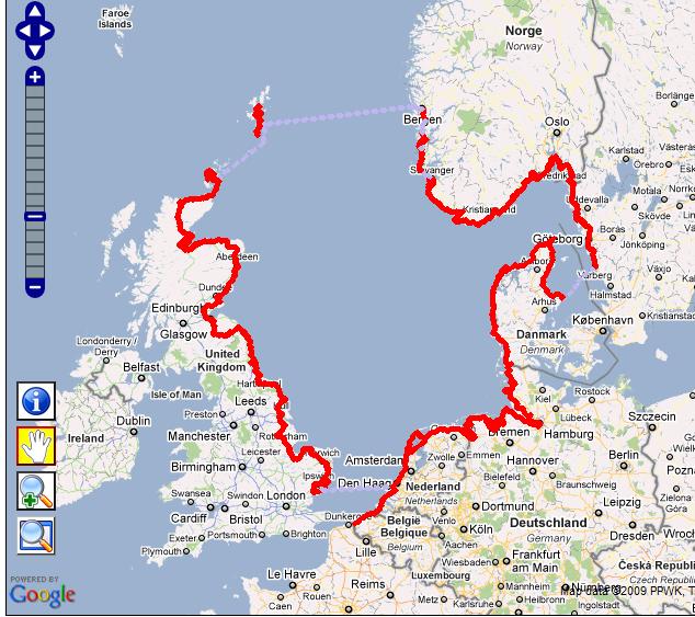sea to sea cycle route