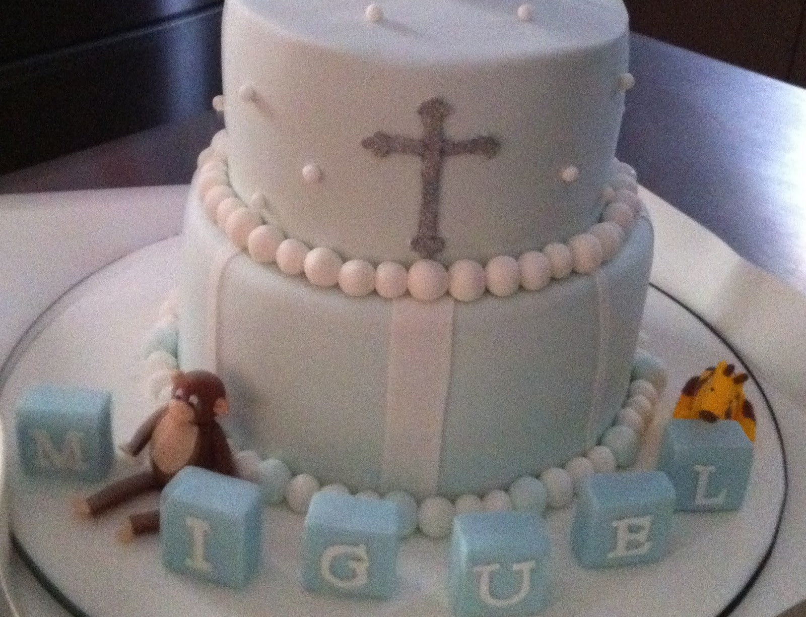 Craving Cake BOY CHRISTENING CAKE
