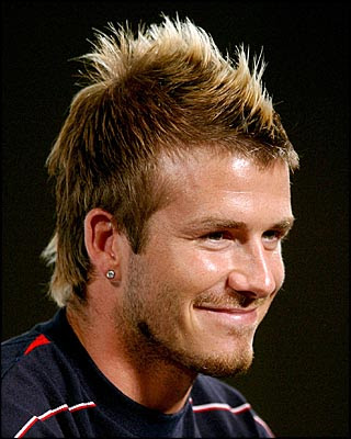 David Beckham is a man who likes to play with his hairstyles and try new 